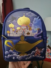 Mini Mochila Disney Aladdin Princesa Castillo Jazmín *ver descripción*