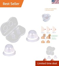 Nipplesuckers for Flat Inverted Nipples for Breastfeeding Newborn Babay Mothe...