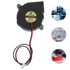 Ricambio Ventilatore Soffiatore Compatto 12V DC per Decorazioni Giardino Gonfiabili Raffreddamento