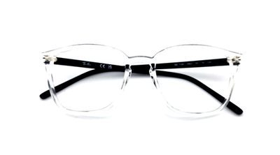 RAY-BAN RB7185 5943 SQUARE CLEAR UNISEX FULL RIM AUTHENTIC
