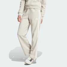adidas women Essentials 3-Stripes Open Hem French Terry Pants