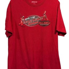 Nascar 2024 Talladega Triple Header Weekend Mens Xl Red Graphic Tee Nascar 2024 Talladega Triple Header Weekend Mens Xl Red Graphic Tee