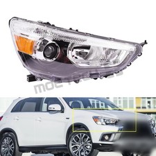 Passenger RH Side HeadLight For Mitsubishi Outlander Sport 2011-2019 Front