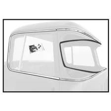 Dynacorn M1277 Cab Molding Deluxe 1955-59 6 Piece Fits Chevy/GMC