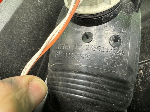 VAUXHALL VIVARO B TRAFIC Right rear lamp light Mk2 X82 Upper 14-19 - Picture 3 of 3