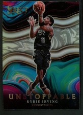 2021-22 Kyrie Irving Panini Select Unstoppable Silver