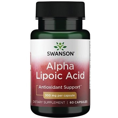 Alpha Liponsäure 300 mg SWANSON, 60 Kapseln