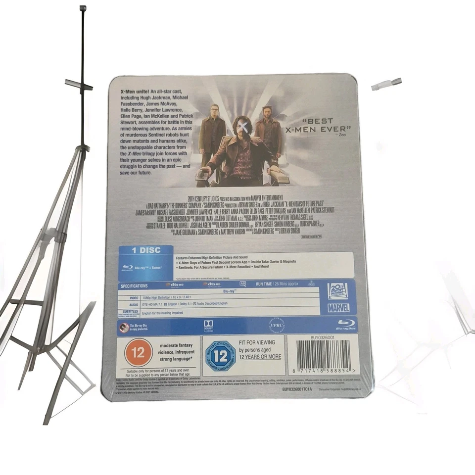 Marvel's X-Men Days of Future Past Exclusive Lenticular Steelbook Blu-ray SEALED - Image 3 of 4
