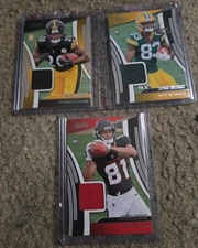 2025 Panini Absolute Williams, Higgins, Johnson Rookie Patch Lot Of 3 Cards