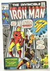 Iron Man #35 1971 Vintage Marvel Comic Bronze Age Daredevil Nick Fury Shield
