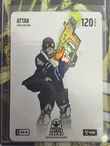 2025 Bo Jackson Battle Arena Attak Glow Blizzard #BLBF-88