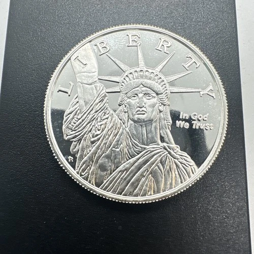 I Troy Oz Silver Liberty Round  .999 Fine - Bullion Money Metals A1 Torch