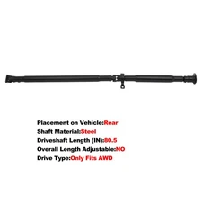 Driveshaft Rear 7T4Z4R602A, Dt4Z4R602A For Ford Edge Lincoln Mkx 2007-2013