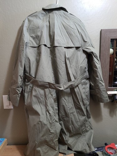 USMC Marine Issue Women's All Weather Trench Coat w/ Liner 14L NWT - Picture 9 of 9