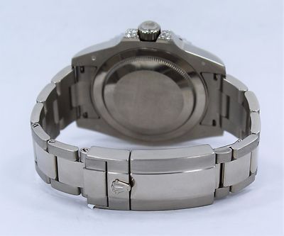 Rolex GMT Master II 116719 18K White Gold 6Ct Baguette Rolex GMT Master II 116719 18K White Gold 6Ct Baguette