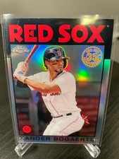 2021 Topps Chrome 1986 Topps Refractor #86BC-8 Xander Bogaerts Boston Red Sox