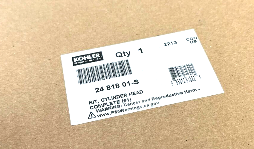 24-818-02 Kohler Head Cylinder Kit 24 818 02-s