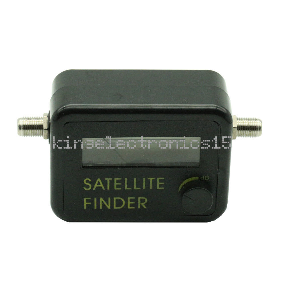 Digital Satellite Signal Dish FTA HD Monitors Signal Strength Meter