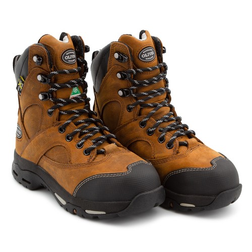Govets | Oliver Women's Size 10 Steel Toe Leather Work Boot