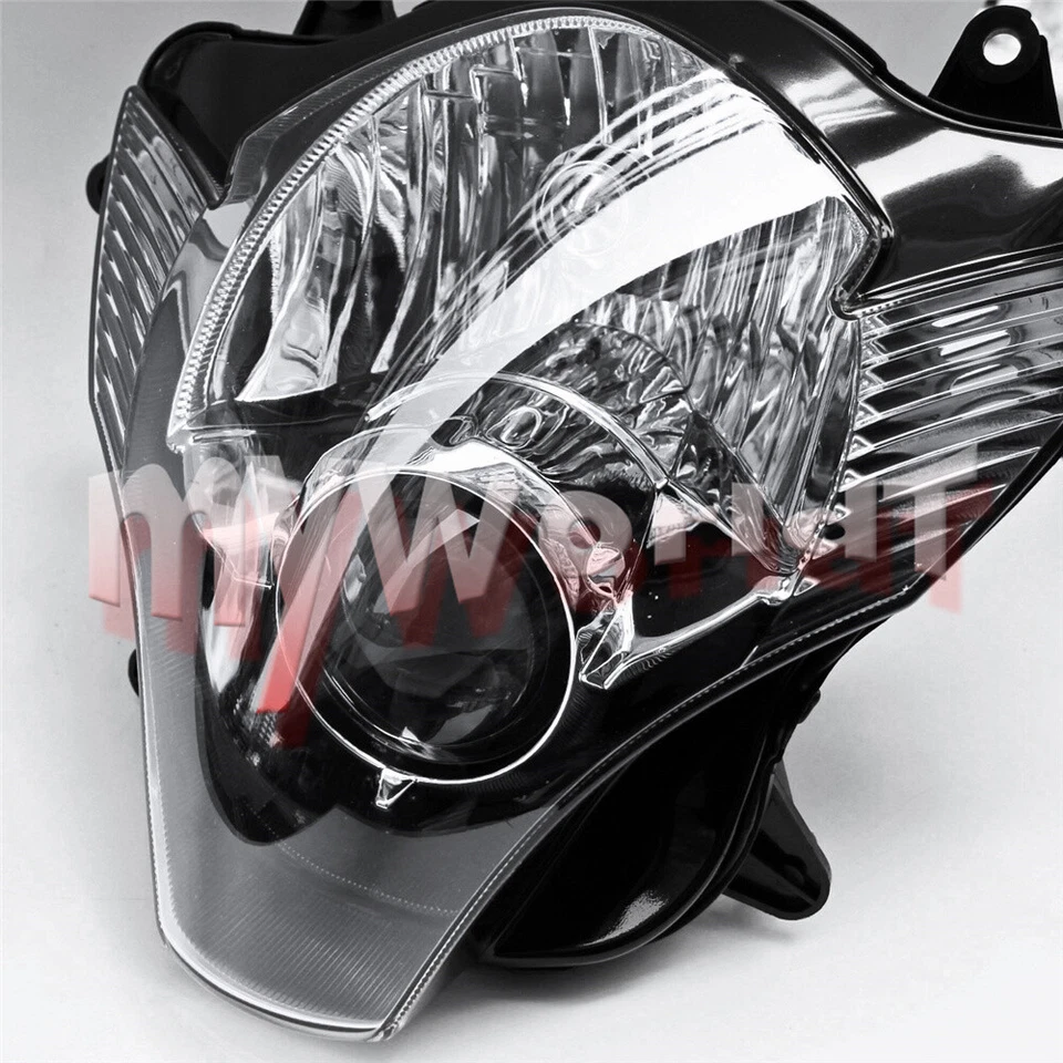 Conjunto de faros luz de faro apto para Suzuki GSXR600 GSXR750 K6 2006-2007 Foto 2 de 4