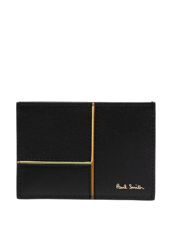 NWT $225 Paul Smith Panel Multistripe Card Holder. Made in Italy