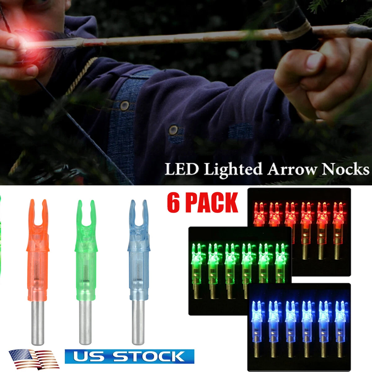 Lighted arrow nocks online