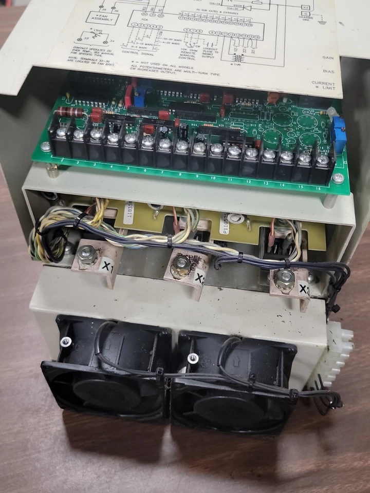 Spang FC7G5-A-2600A10 Power Control Unit 50 Kva Rating - Image 3 of 4