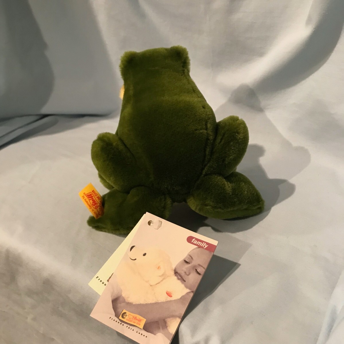 Steiff Cappy Frog Item #056512 Made In Germany 5