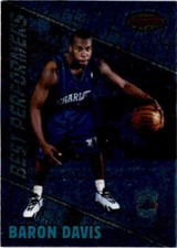 1999-00 Bowman's Best #97 Baron Davis Charlotte Hornets