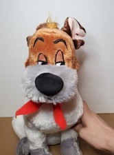 Disney Store Oliver and Company Dodger Exclusive Red Bandana Plush 14" Tall