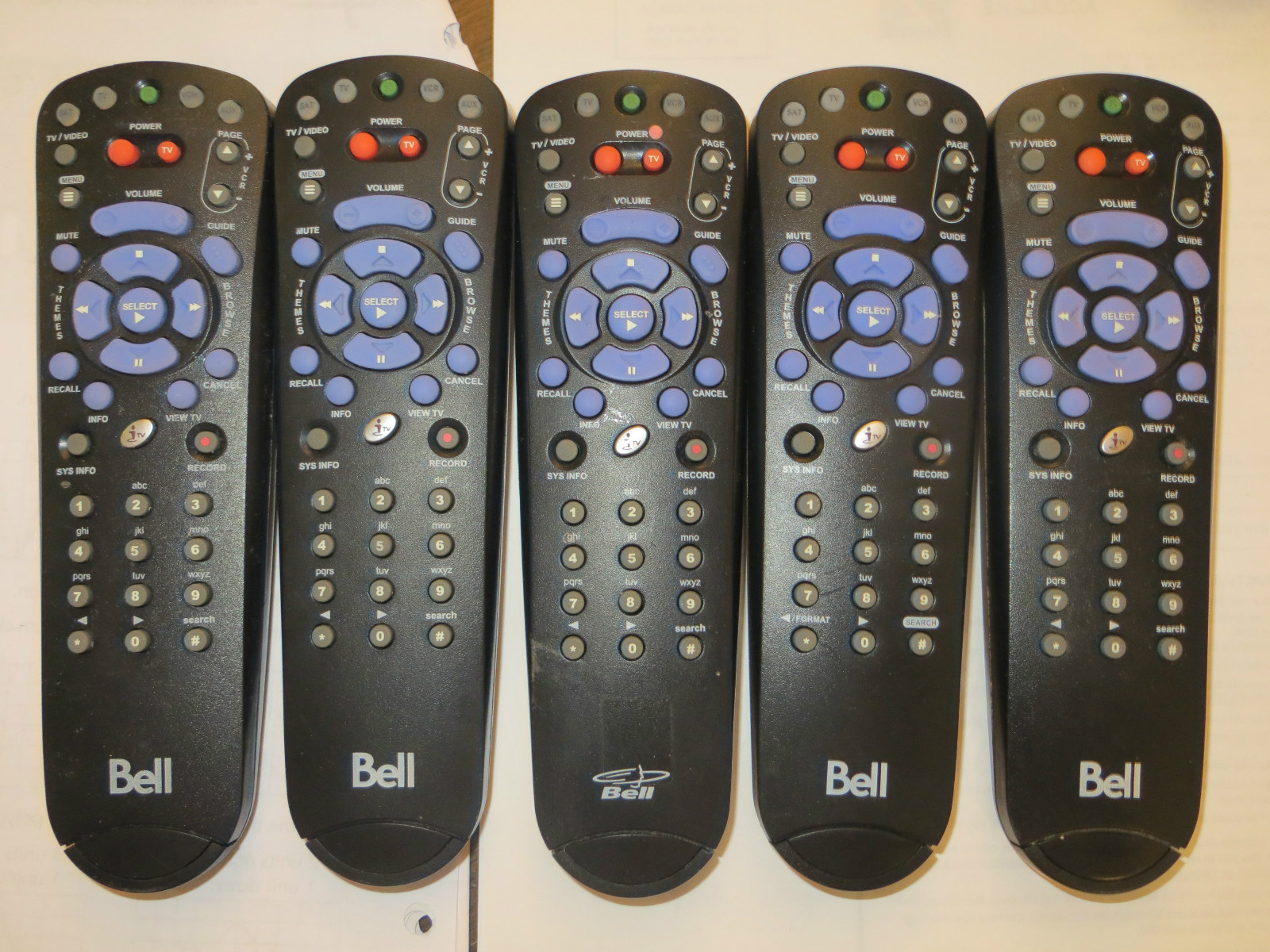 1 REMOTE CONTROL BELL EXPRESSVU ORIGINAL 3100 4100 3.2 3.4 IR USED eBay
