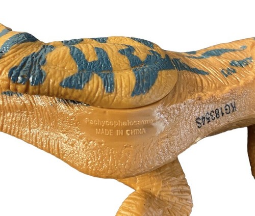 Pachycepholosaurus Dinosaur PVC Posable Articulated Toy Figure 7” Kid Galaxy EUC - Picture 7 of 10