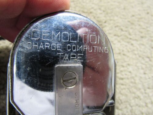 US Vietnam Era Demolition Blasting Computing Tape Measuring J ROE Mfg - Picture 4 of 19