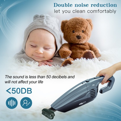 9000Pa Staubsauger Starker Saugkraft Kabellos Handstaubsauger Für Auto Büro Haus - Bild 2 von 12