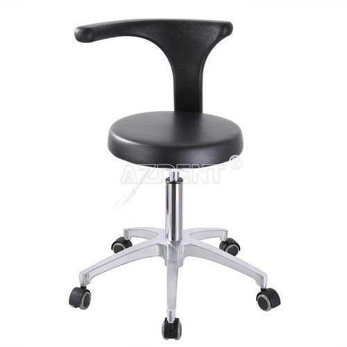 Zahnarztstuhl Assistent Hocker Armlehne höhenverstellbar PU Leder 360° rollbar - Bild 28 von 38