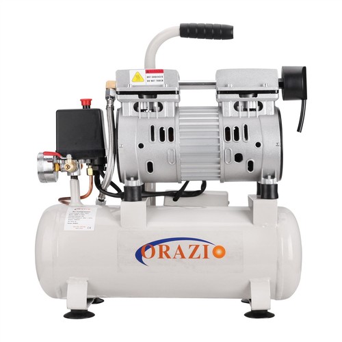 ORAZIOⓡ Leiser Typ Ölfrei ölfrei Luftkompressor 65DB 550W 9L - Bild 11 von 12