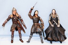 3 Marvel 2002 Lord of the Rings Action Figure 6-7" tall Helms Grima Eomer