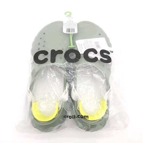Crocs Echo Clog (Mens Size 10) Slip On Shoes Sandals Moss Green New In Package - Picture 7 of 7
