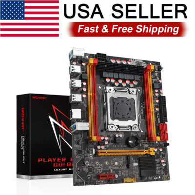 LGA 2011 X79 Motherboard DDR3 Memory NVME SATA