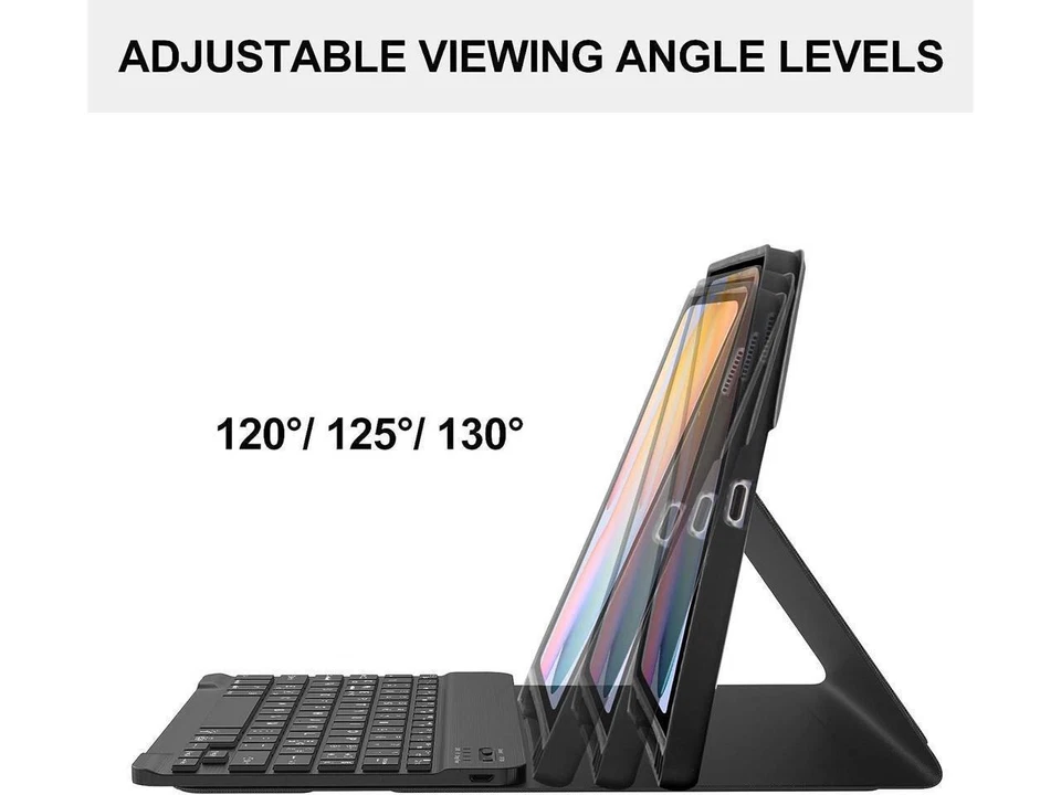 Keyboard Case with Mouse For iPad iPad A16 11th Gen 11 inch / iPad 10th Gen 10.9 - Image 4 of 4