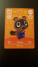 Nintendo Amiibo Card - No.008 Timmy (Anima...
