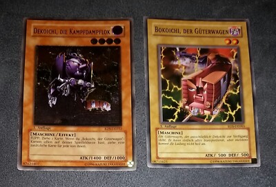 Dekoichi, die Kampfdampflok RDS-DE032 Ultimate rare 1. Auflage