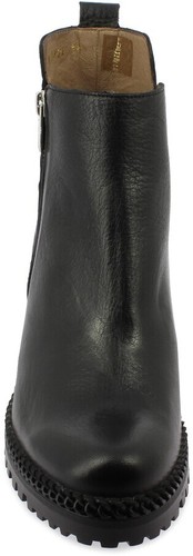 WONDERS H-3924 Bootie In Black Vachetta Leather Womens Boots Size Eu 35 US 5 NEW - Picture 4 of 11