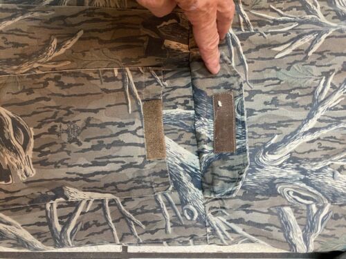 Vintage Columbia Mossy Oak Hunting Coveralls Tree Stand Camo Large - Picture 9 of 9