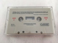 BING CROSBY Cassette "CHRISTMAS SING WITH BING" 1980 MCA Records 