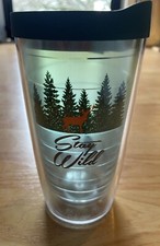Tervis Clear Tumbler - 16oz - Double Walled - Stay Wild Tumbler LNC