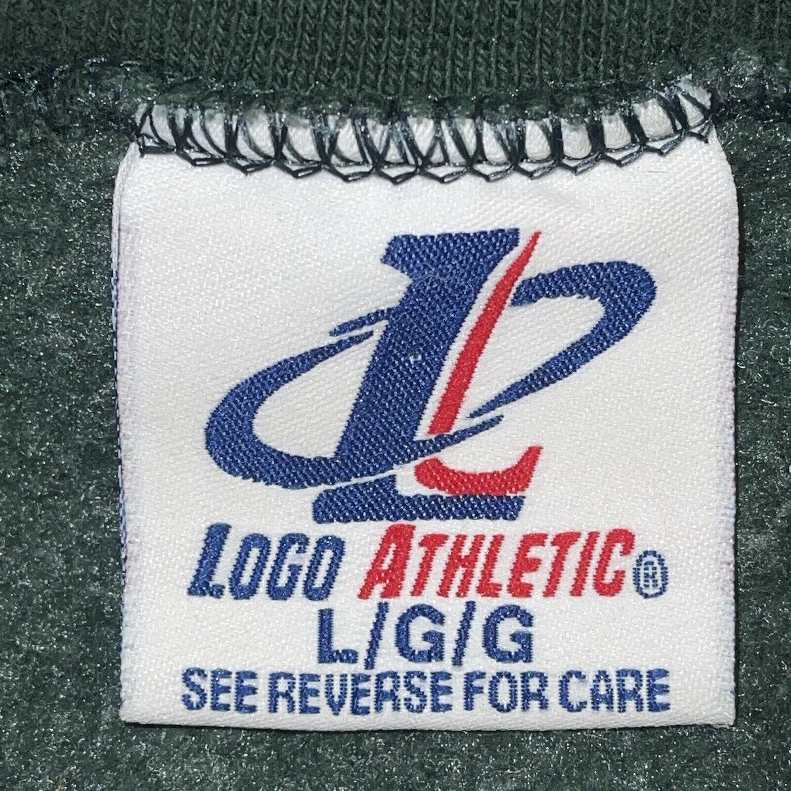 Vintage Logo Athletic Pro Line Green Bay Packers Crewneck Sweatshirt Size L/XL
