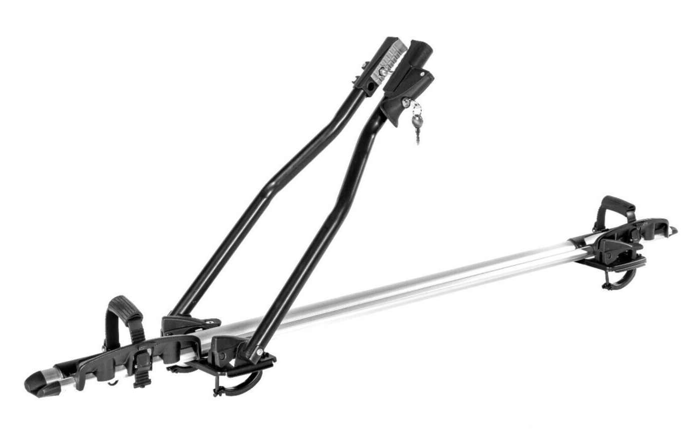 Universal 1 Bike Roof Mounted Dual Lockable Bike Carrier Sagittar K39 Aluminium
