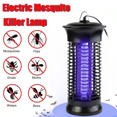 Electric Mosquito Fly Bug Insect Killer Zapper LED Light Trap Pest Control Lamp