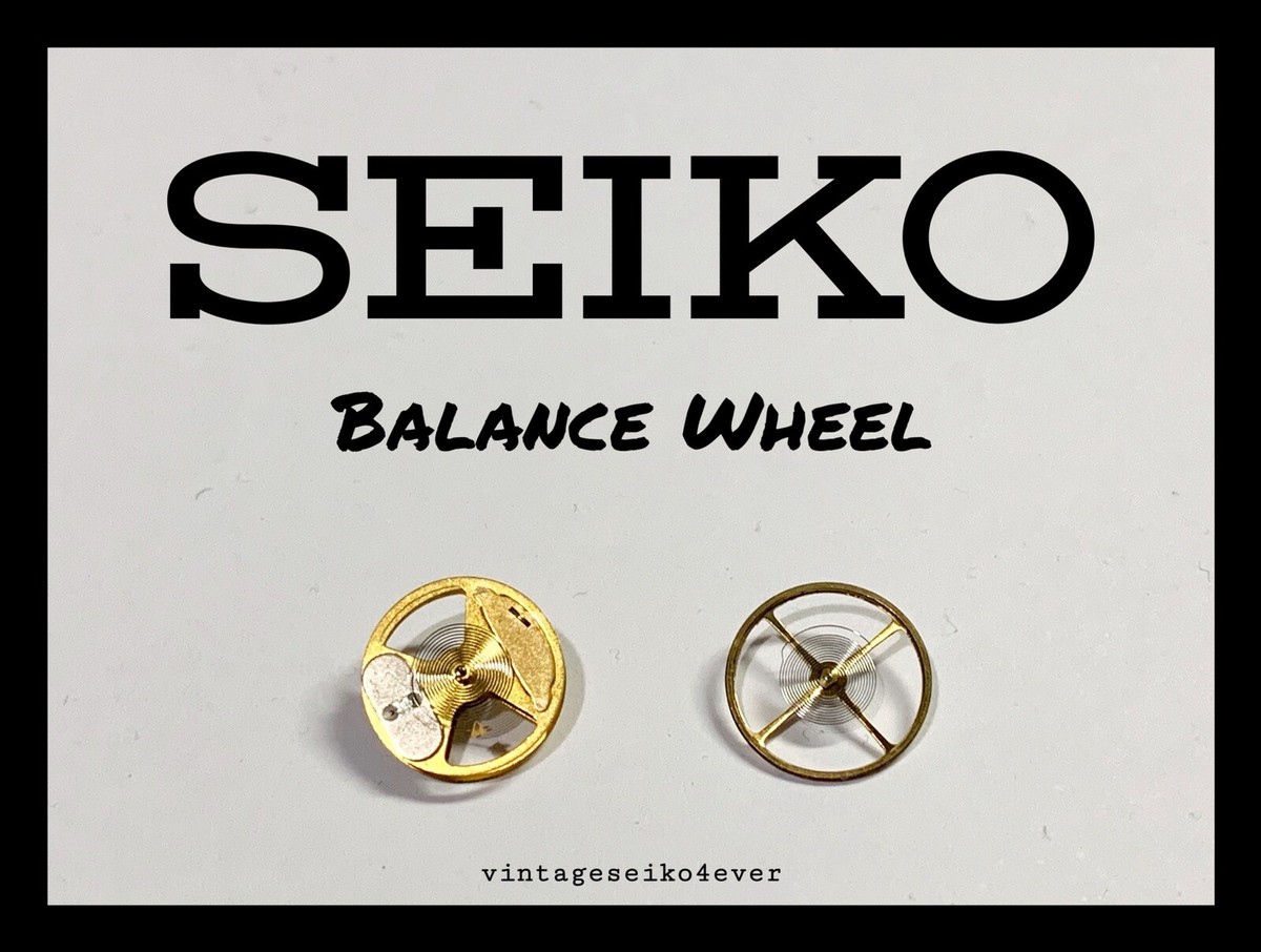 NEW OLD STOCK GENUINE SEIKO BALANCE WHEEL COMPLETE ALL MODELS 310